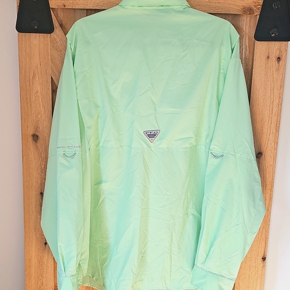 Columbia PFG OMNI-SHADE Mens 2XL UPF 30+ Tamiami II Fishing Shirt Long Sleeve - Picture 2 of 16